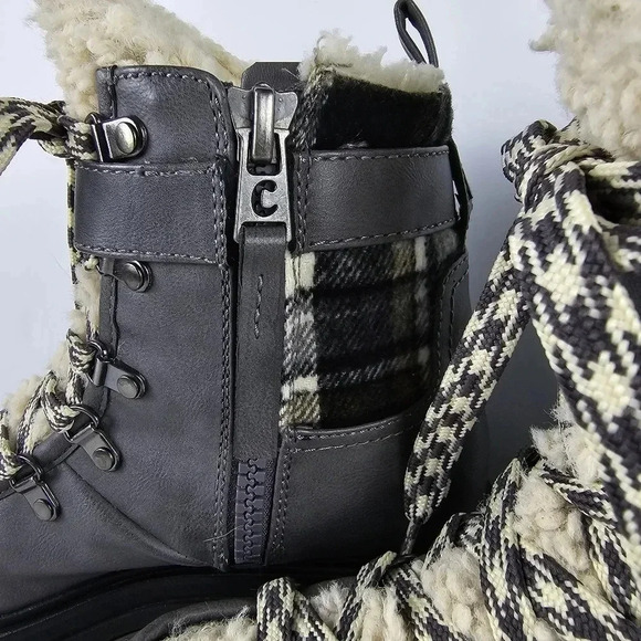 Circus by Sam Edelman Women's  Gretchen Shearling Hiker Boot 8M - Picture 5 of 15